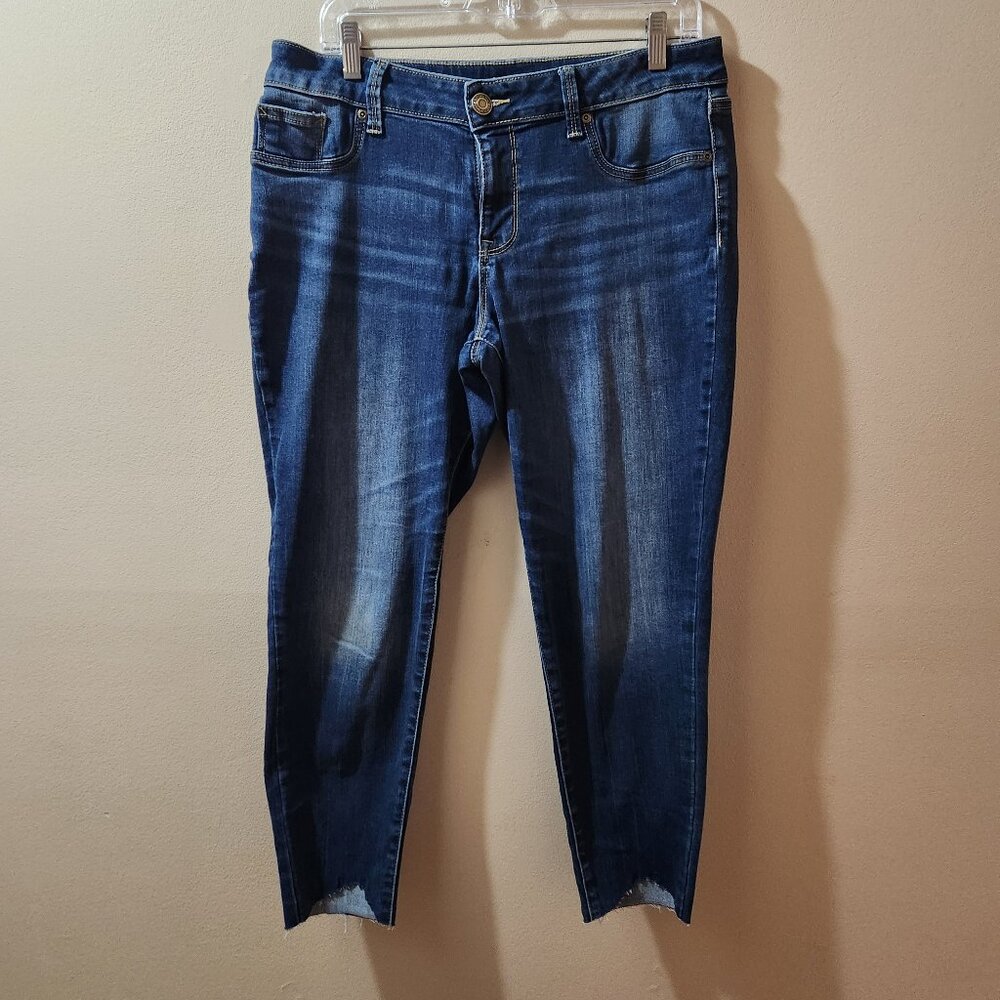 Maurices,  size 12 Stretchable Denim, Straight Leg, Ankle Jeans